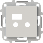 Color: Duna   Cover plate for I/O + USB + Bluetooth module code: 9368.3   Included: cover plate and mounting grid   Without fixing claws 2CLA856830A6201 | 8427238237114