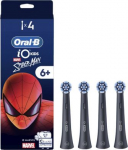 Oral-B | Replacement brush heads | iO kids Refills Spiderman | Heads | For kids | Number of brush heads included 4 IO REFILL 4 | 8700216930260