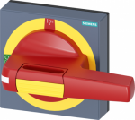 handle with housing em emergency size 100x100, for shaft 8 x 8, 0 - i complete unit handle size 100mm 8UD1841-2AD05 | 4001869525341