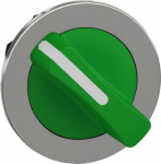 Head for selector switch, Harmony XB4, flush mounted green 2 position stay put ZB4FD203 | 3606489581237