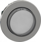 Harmony XB4, Illuminated push button head, flush mounted, metal, 30mm,  for customization ZB4FWCUST01 | 3606481821485