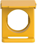 Yellow padlockable flap for &Oslash;22 flush pushbutton. range of product: Harmony XB4, Harmony XB5 - accessory / separate part designation: padlockable flap - accessory / separate part category: protection accessories - accessory / separate part destinatio ...