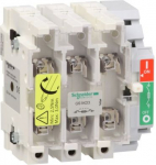 Switch disconnector fuse, TeSys GS, 3P, 3NO, 125A, 11W, fuse type NFC, size 22x58mm GS1KD3 | 3389110253948