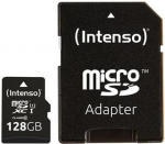 Memory card SDXC 128GB UHS-I, W/ADAPTER, Black 3423491 | 4034303019892