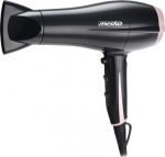 Mesko | Hair Dryer | MS 2249 | 2000 W | Number of temperature settings 3 | Black/Pink MS 2249 | 5902934831383
