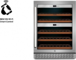 WineChef Pro 40 Freestanding wine cooler, silver 00772 | 4038437007725