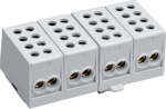 Main line branch terminal 4pole, 2x35mm&sup2;-2x25mm&sup2; per pole, IP20, Color: gray KH35A | 3250613780142