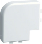 Flat corner for trunking tehalit.SL 17x52mm in traffic white SL1705259016 | 4012740017503