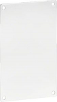 Endcap for BRAP 68x100mm of aluminium in pure white L65329010 | 4012740887915