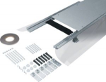 flush floor trunking with foil nw 350 for sealing tape levelling range 105-150mm BKFD350105 | 4012002240205