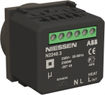 N2240.3 AN Rotatory thermostat with floor sensor - 2M - Anthracite 2CLA224030N1801 | 8427238099415