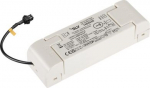 Dimmable DALI LED driver with 250mA constant current and an output of 12 watt including radio interface. The LEDs must be connected in series. 1006458 | 4024163265829