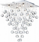 Chandelier Swirl 5 X G9 (40W) nickel MOD217-40-N | 4260361983824