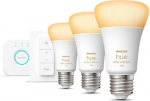 Hue Starter Kit E27 8W 3 pcs., White Ambiance + bridge + dimmer 929002468403 | 8719514291232