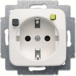 3120EUC-214 1-gang Socket, IP21, white, Jussi 2CCF019493R0001 | 7612271473822
