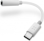 Fixed Link Adapter USB-C/3.5mm Jack | FIXL-CJD-WH | White FIXL-CJD-WH | 8591680109784