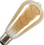 LED bulb, ST64, gold, E27, 4W, 1800K, 250lm, IP20 1008645 | 4024163297547