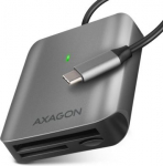 MEMORY READER USB-C 3-SLOT/SD/MICROSD/CF CRE-S3C AXAGON CRE-S3C | 8595247906632