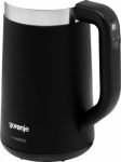 Gorenje Kettle | K17TRDW | Electric | 2200 W | 1.7 L | Plastic/Metal | 360&deg; rotational base | Black K17TRDW | 3838782826931
