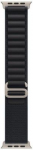 Apple 49mm Black Alpine Loop - Large - Natural Titanium Finish | Apple MFTG4ZM/A | 195950575125