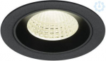 NUMINOS&reg; M, Recessed ceiling light, 4000 K, 55&deg;, IP20, round, black 1009637 | 4024163311175