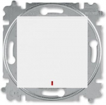 Switch 1 gang 2 way with LED lamp (indicator light) 2CHH592545A6003 | 8592624110323