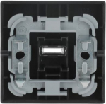 With light outlet transparent.   As cover for flush-mounted 1gang 1way, 1gang 2way switch, intermediate switch, push-button and control switch 1gang 2way. 2CKA001751A3147 | 4011395227398