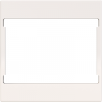 Color: White.   Cover plate for free@home motion sensors and sensor/actuators code: MD-F-1.0.PB.1, MSA-F.1.1.PB.1 and MSA-F-1.1.1-WL.   Size: 2 modules. 2CLA224161N1102 | 8427238194899