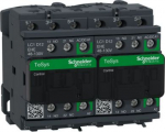 Reversing contactor, TeSys Deca, 3P(3NO), AC-3/AC-3e, <=440V, 12A, 48...130V AC/DC coil, screw clamp LC2D12EHE | 3606480987885