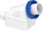 PratiKa industrial plug, 16A, 2p+E, 200...250 V AC, IP67. range of product: PratiKa - product or component type: plug - device short name: PratiKa plug - plug, socket category: low voltage - poles description: 2P + E - network type: AC - outlet stand ...