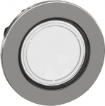 Head for illuminated push button, Harmony XB4, Illuminated push button head, flush mounted, metal, 3 ZB4FWCUST02 | 3606481821492