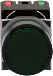 Complete illuminated push button, Harmony XB6, green flush, 16mm, spring return, 1NO + 1NC,  12...24 XB6AW3B5B | 3389110763799