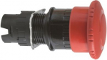 Head for emergency stop push button, Harmony XB6, red mushroom 30mm, 16mm, trigger latching turn to ZB6AS834 | 3389110071559