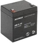 Battery 12V 5Ah VRLA ACUMAX EMU AM5-12T2 | 5902367801755