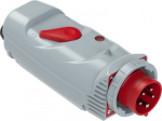 CEE-motor protection plug (PKZM0) PI+RFC 5x16A (3P+N+PE) 6h (1.0-1.6A) IP67 grey/red 587150163 | 9003399419874