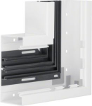 Flat angle of base profile for wall trunking BR 85x170mm of PVC in pure white R88659010 | 4012740210416