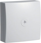 Junction box 75x75mm for ATEHA trunking in traffic white ATA707599016 | 4012740017299