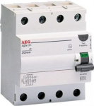 4P A 63A 300mA Residual Current Circuit Breaker (RCCB) EHFI 63/300-4 4TQA604495R0000 | 5413656044956