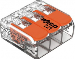 Connecting terminal 221-413 3 Ways, 24 AWG, 12 AWG, 4 mm&sup2; 50psc. 221-413 | 4050821808442