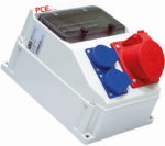 Distribution box 1x32/5 2GS LOFER w 9mod. IP54 90EKO008E | 5902082043294
