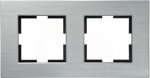 Double frame aluminium silver Novella Artline 92182322 | 8691137031658