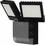Facade luminaire with motion sensor theLeda S17-100 BK 17W, 4000K, 1800Lm, IP55, black 1020803 | 4003468101896