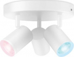Ceiling spotlight IMAGEO WiZ Spots 3x5W, 2200-6500K (RGB), 1035Lm, IP20, white 929003210801 | 8719514554511