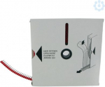 End sleeves in tape form, 1mm 2-8mm, red, 1000 pieces 272290 | 4011923119690
