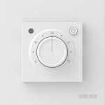 Electronic thermostat, 3600W, 16A, IP20, white MST-9 | 4751028124181