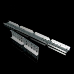 External clamp of cable ladder allows creating of branching at different angles, intended for ladders with the sideboard height 110 mm, surface treatment galvanizing Zn+Mg+Al BSKH 110 K_ZM | 8595568938008