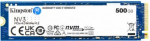 SSD KINGSTON NV3 500GB M.2 PCIE NVMe 3D NAND Write speed 3000 MBytes/sec Read speed 5000 MBytes/sec TBW 160 TB MTBF 200000 hours SNV3S/500G SNV3S/500G | 740617344806