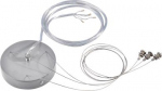 Suspension set, for MEDO round pendant, silver-grey, 5-wire 135254 | 4024163158688