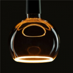 LED bulb, floating globe, smoky black, E27, 6W, 1900K, 260lm, IP20 1008163 | 4260751130579