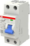 2P 25A 100mA A Residual Current Circuit Breaker (RCCB) F202 A-25/0.1 2CSF202101R2250 | 8012542786900